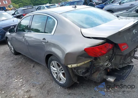 2010 Infiniti G37 из США, поврежденный, VIN JN1CV6AR6AM460033